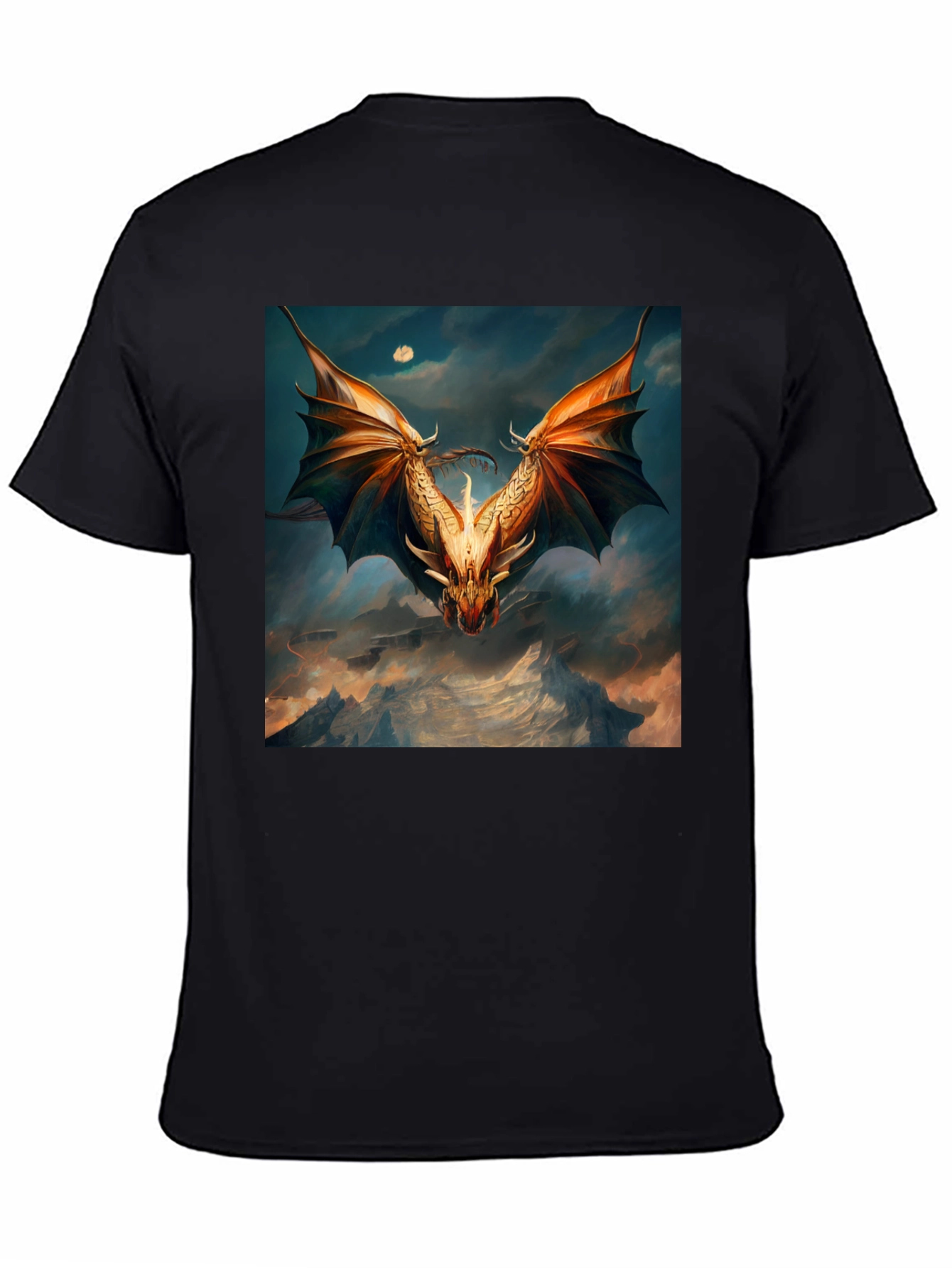 Epic Dragon T-Shirt - Fantasy Art Tee