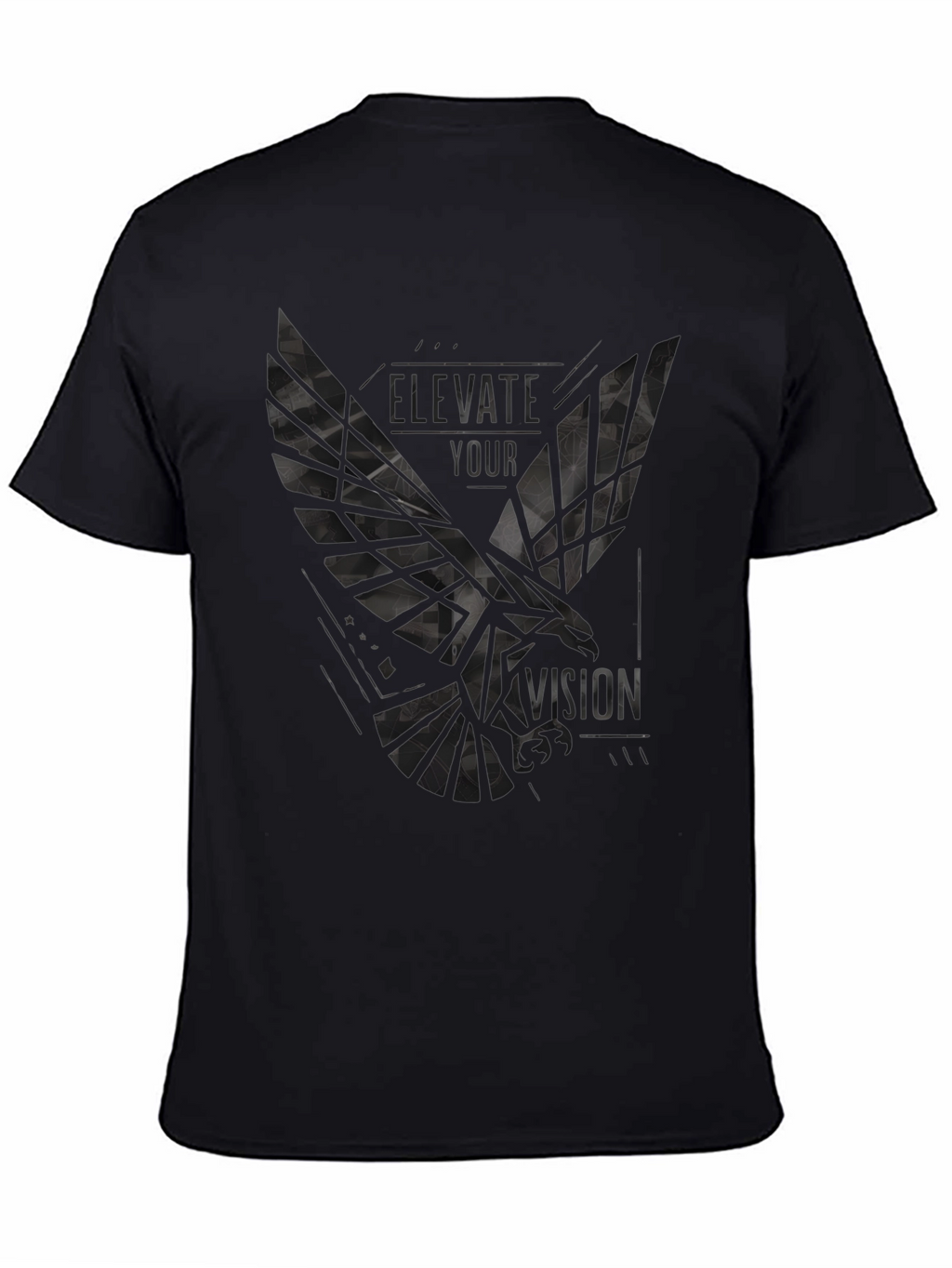 Elevate Your Vision Graphic Tee - Black
