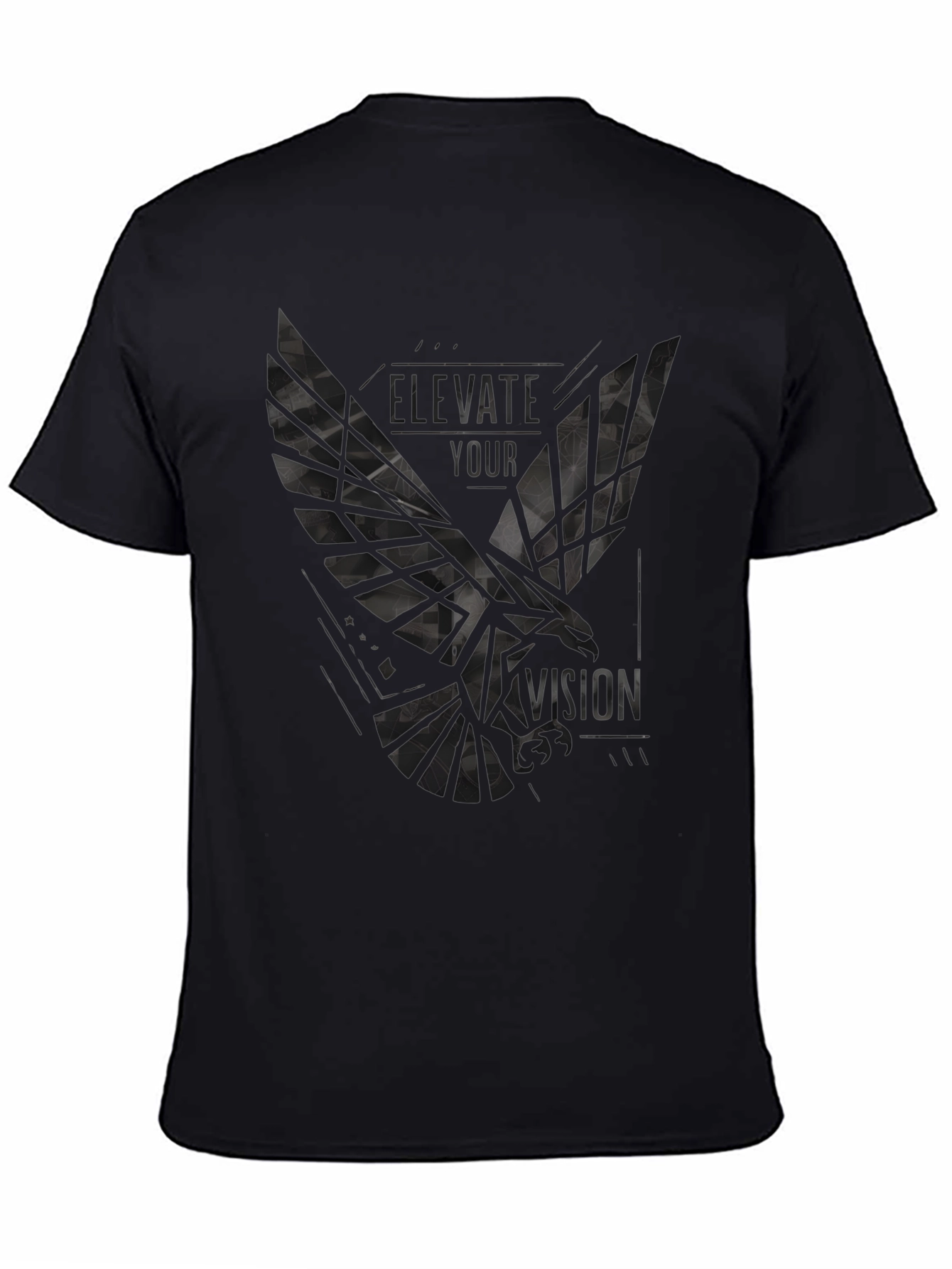 Elevate Your Vision Graphic Tee - Black