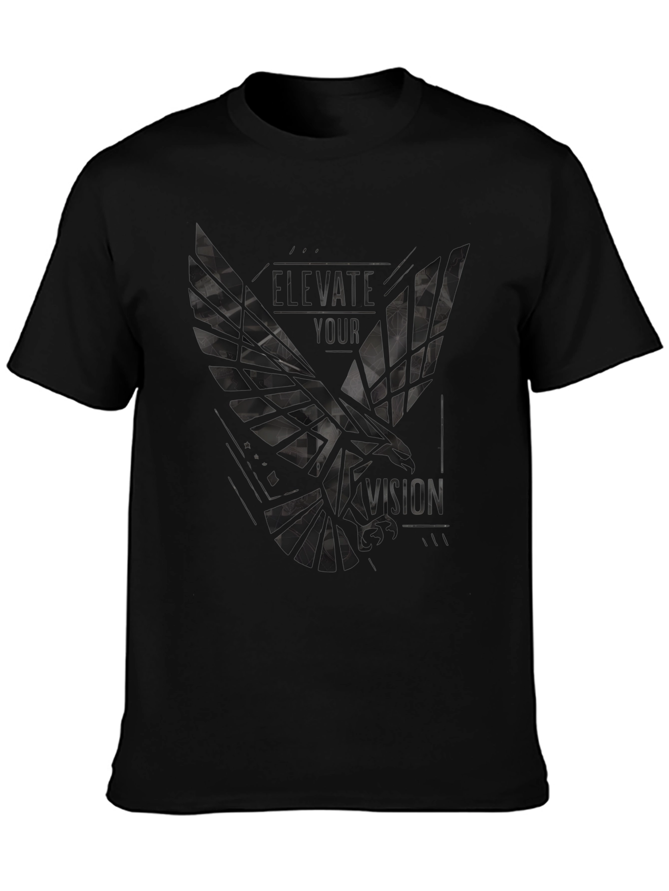 Elevate Your Vision Graphic Tee - Black