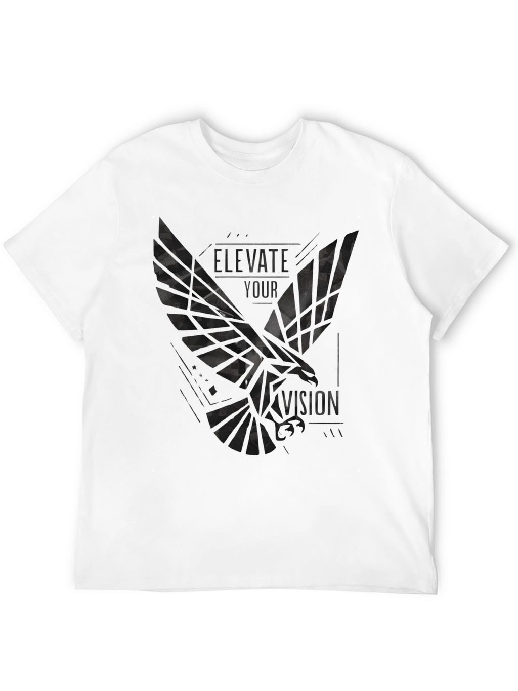 Elevate Your Vision Graphic Tee - Black