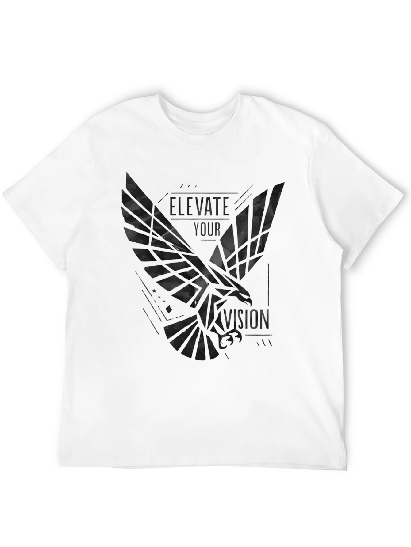 Elevate Your Vision Graphic Tee - Black