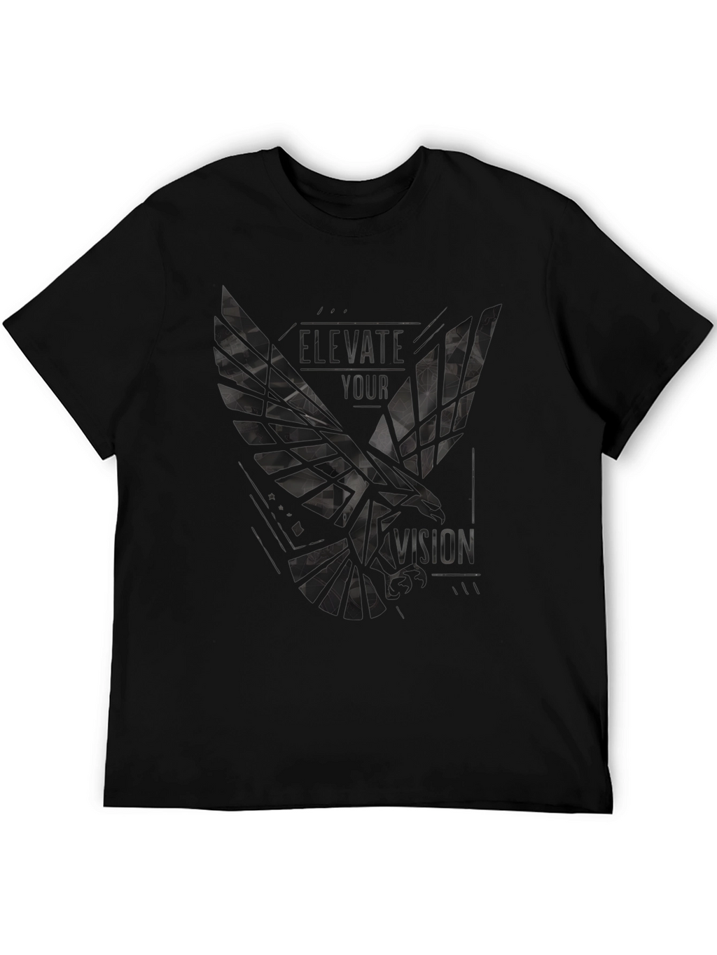 Elevate Your Vision Graphic Tee - Black