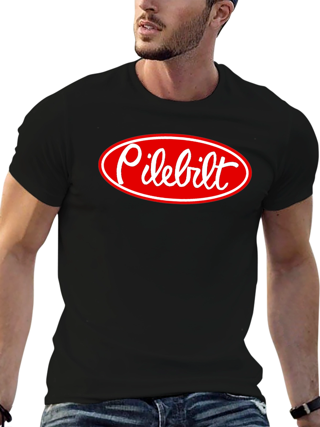 Peterbilt Logo Black T-Shirt