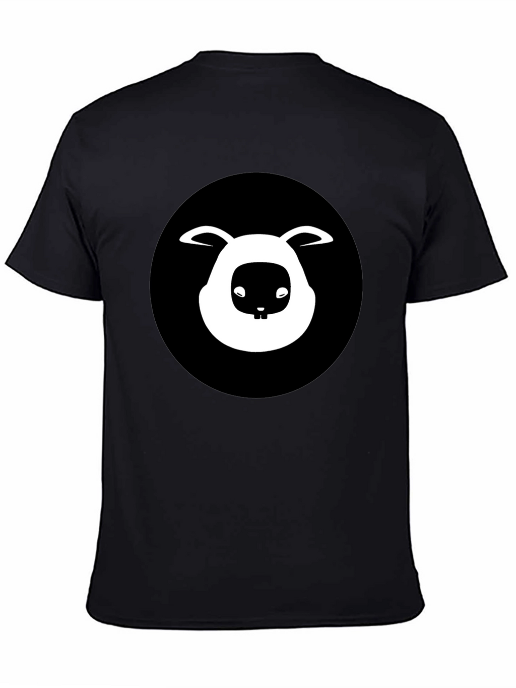 Bunny Graphic Black T-Shirt