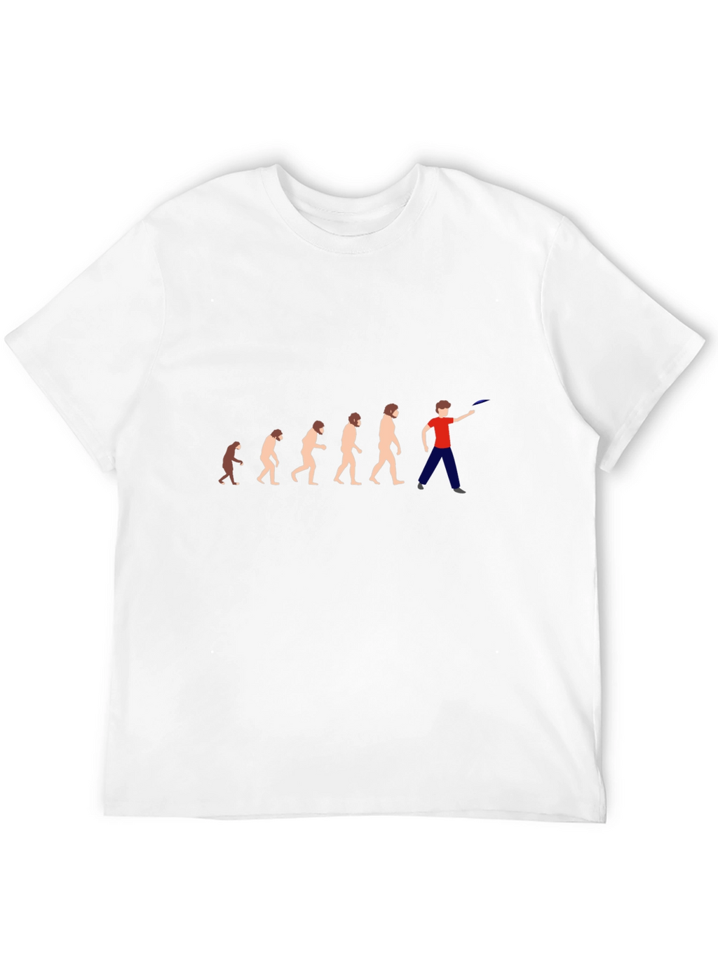 Evolution Ultimate Frisbee T-Shirt - Black