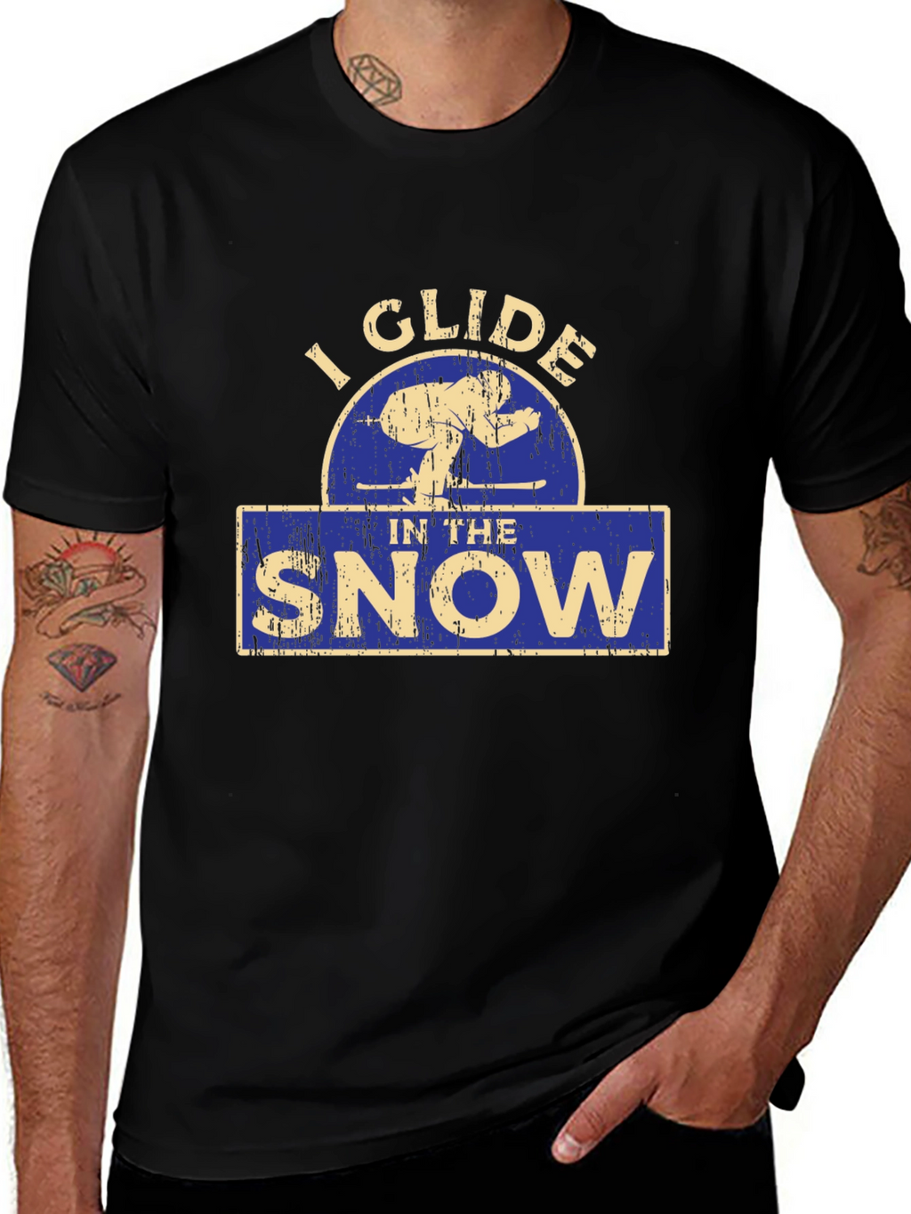 I Glide in the Snow T-Shirt
