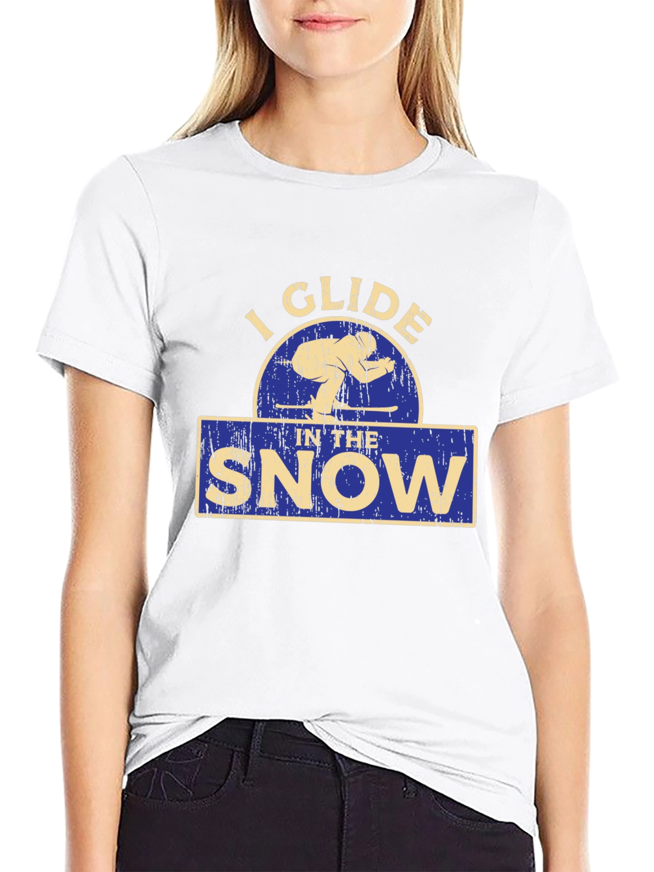 I Glide in the Snow T-Shirt