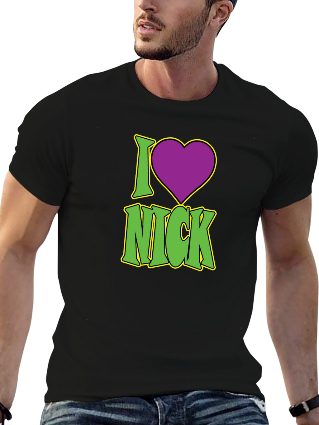 I Heart Nick - Graphic Novelty T-Shirt