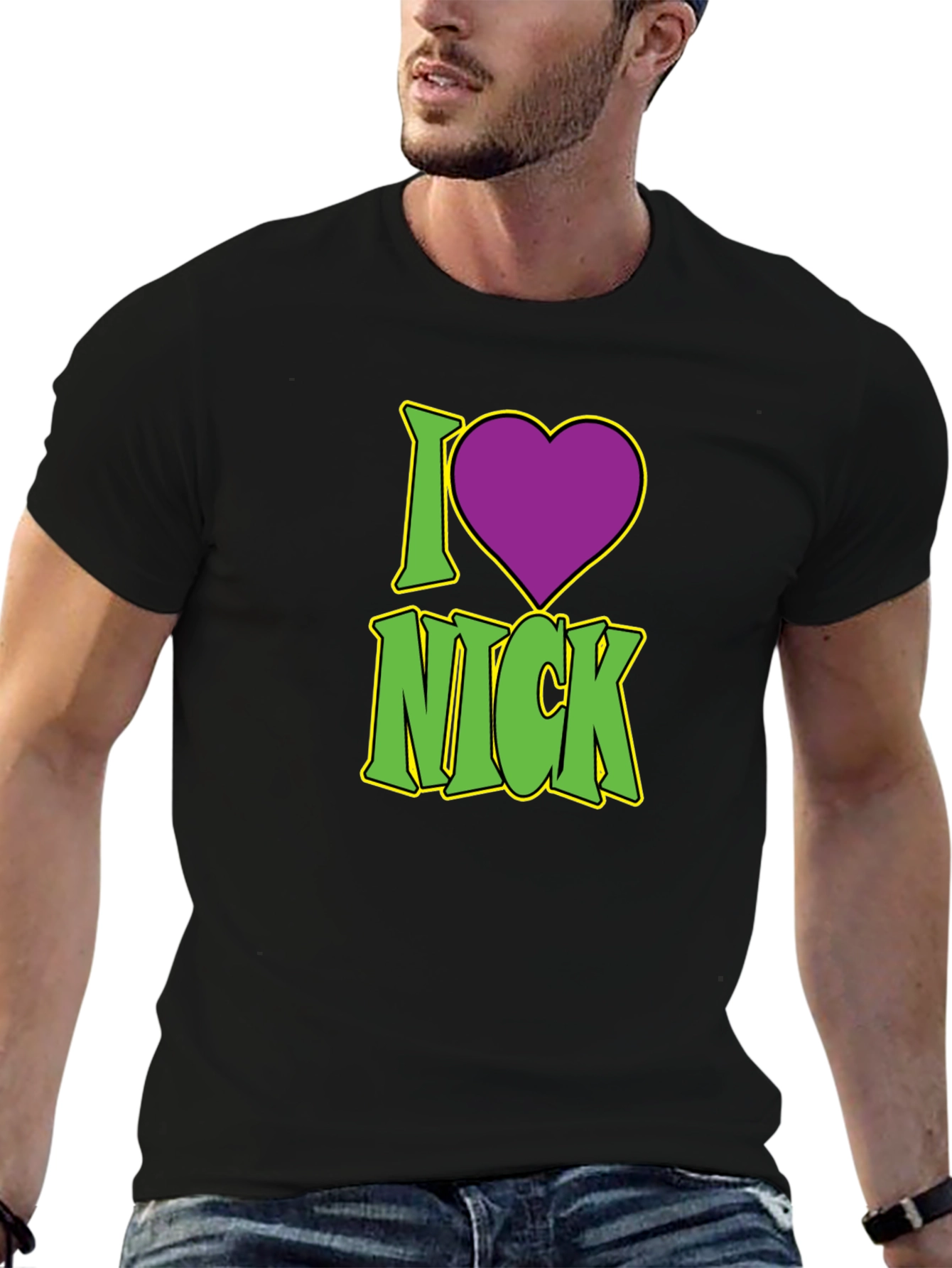 I Heart Nick - Graphic Novelty T-Shirt