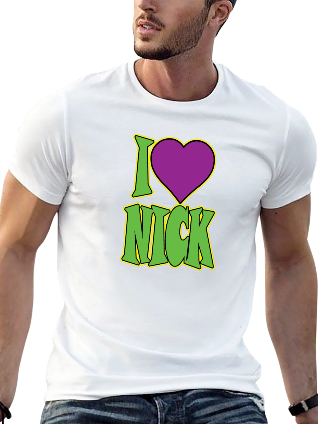 I Heart Nick - Graphic Novelty T-Shirt
