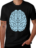 Brain Graphic T-Shirt - Smart Style