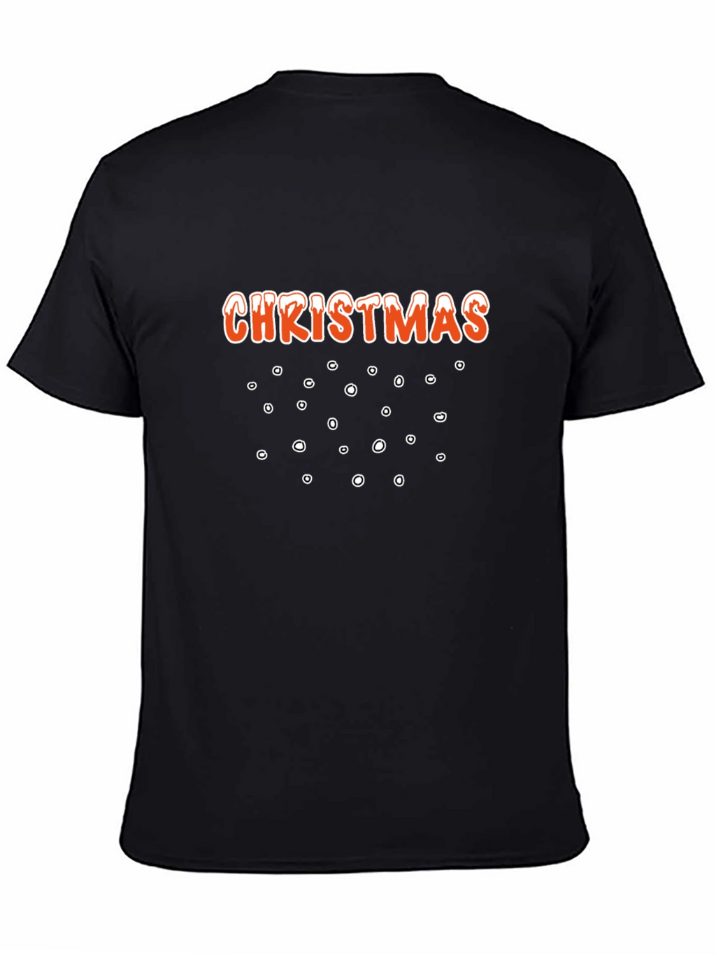 Christmas Snowflakes Crew Neck T-Shirt