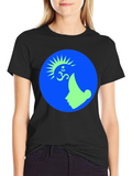 Om Symbol Graphic Tee -  Modern Design