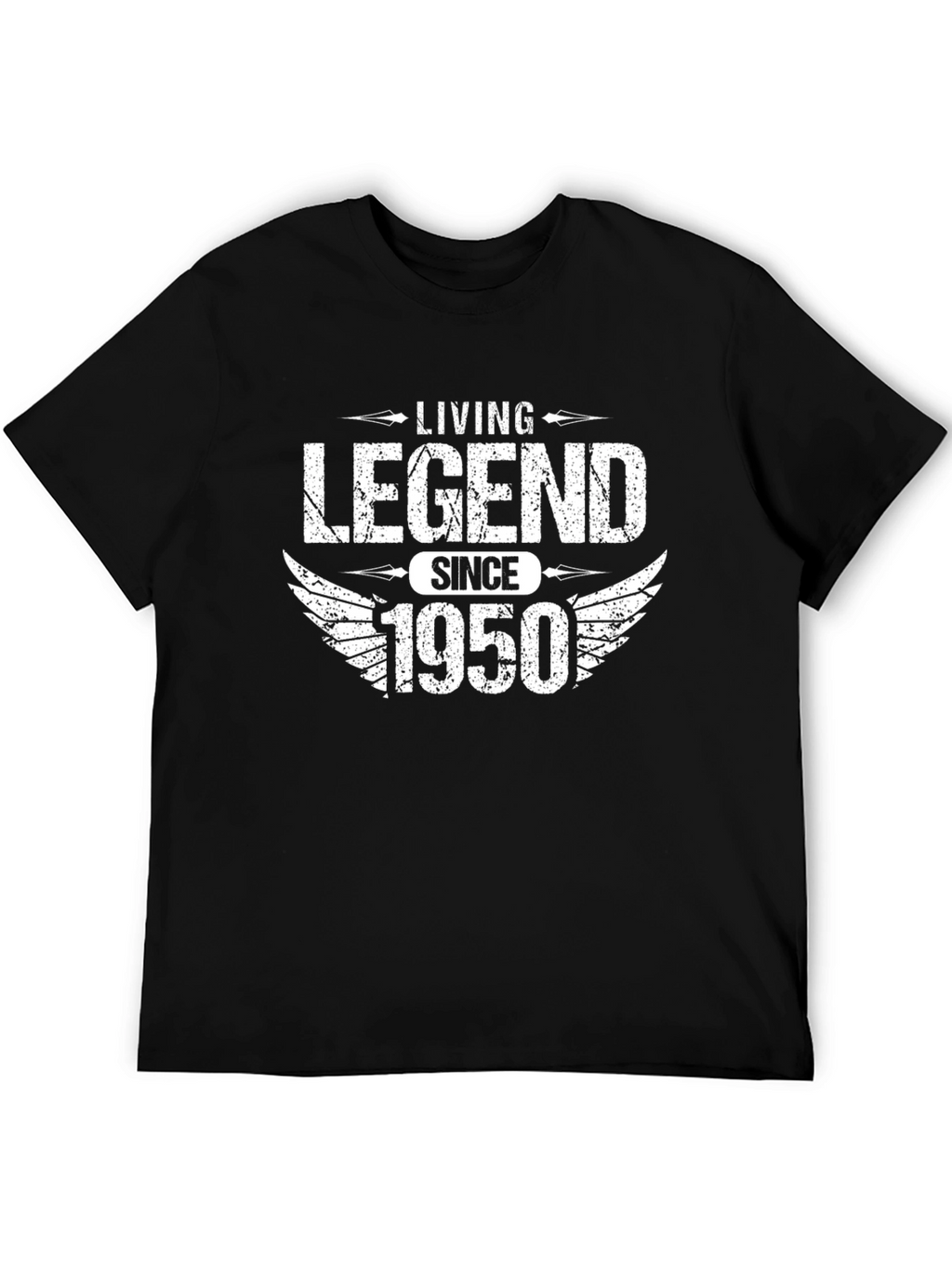 Living Legend Since 1950 Black Graphic Tee