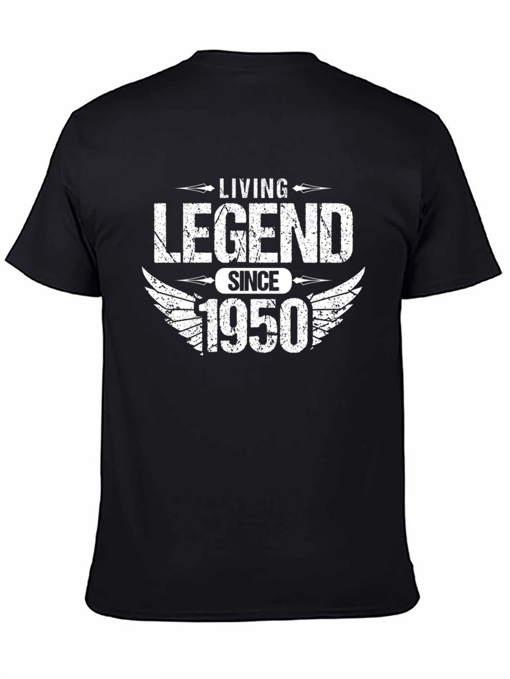 Living Legend Since 1950 Black Graphic Tee