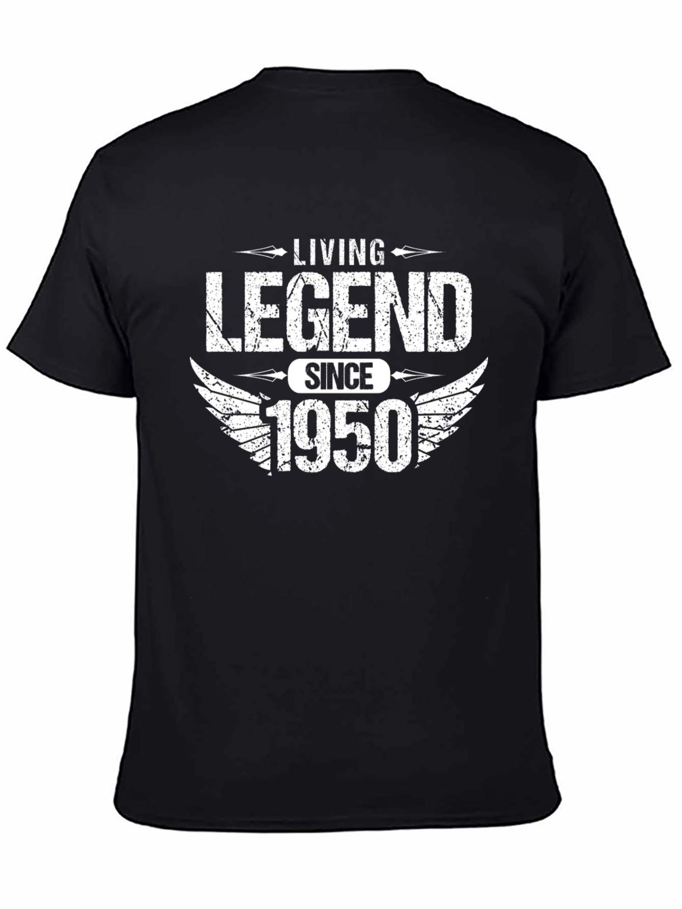 Living Legend Since 1950 Black Graphic Tee