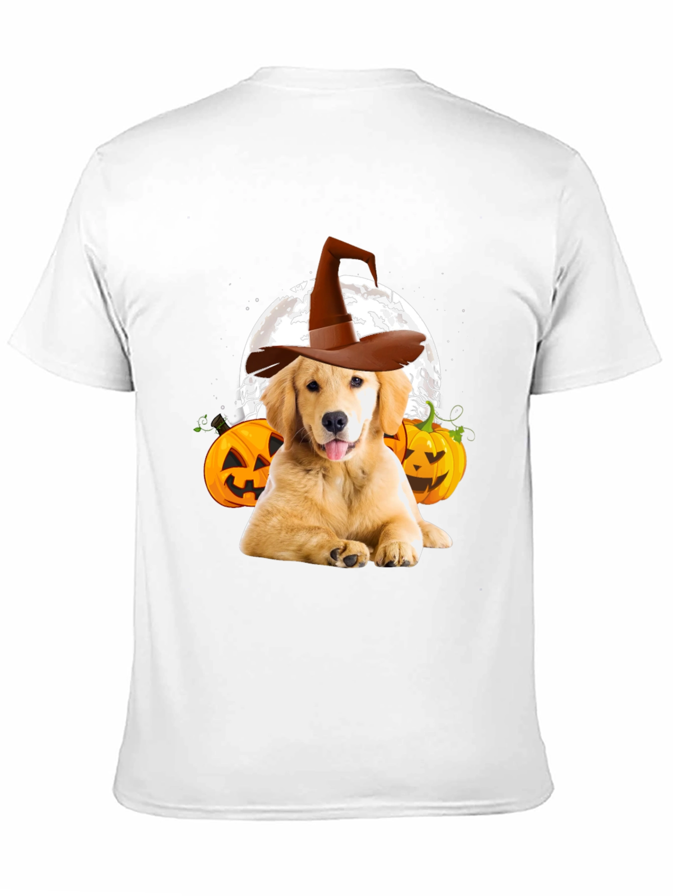 Halloween Dog Witch T-Shirt