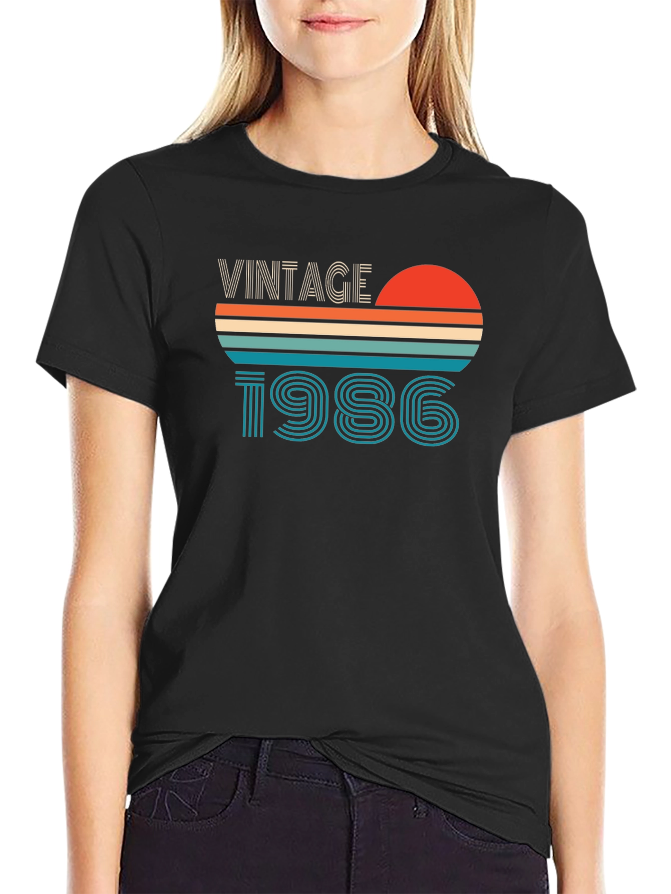 Vintage 1986 Graphic Tee - Retro Style