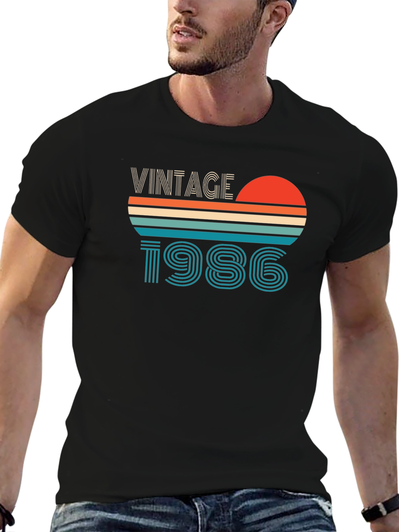 Vintage 1986 Graphic Tee - Retro Style