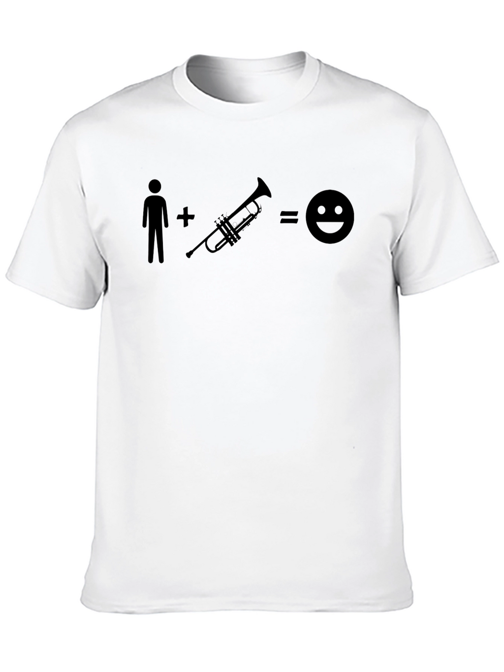 Trumpet Player Happy T-Shirt