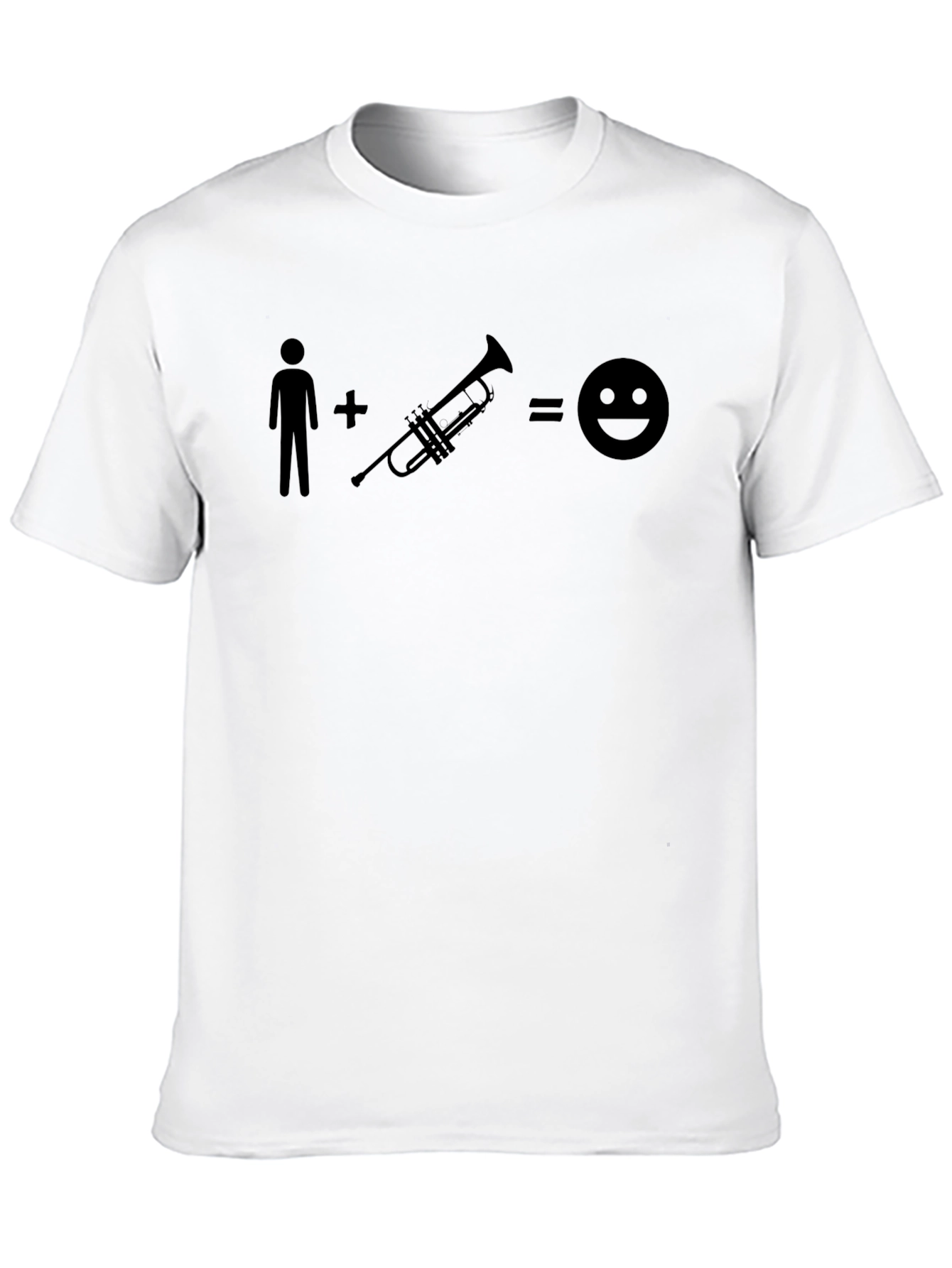 Trumpet Player Happy T-Shirt