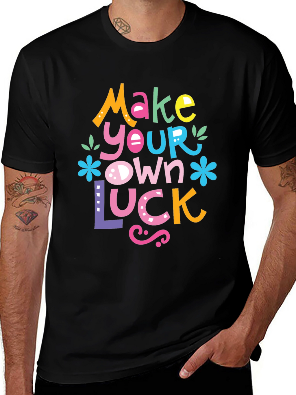 Make Your Own Luck Graphic Tee