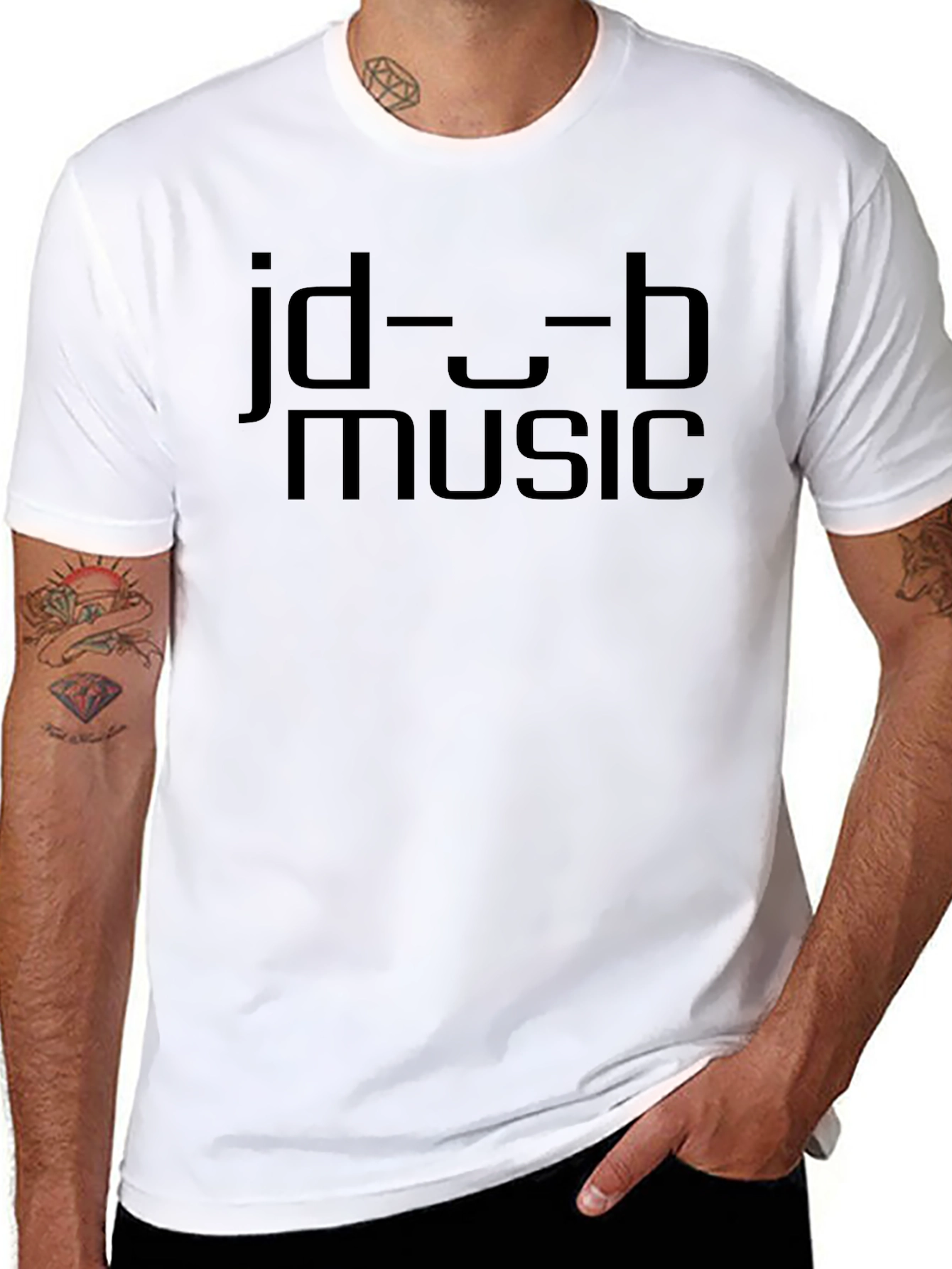 JD-B Music Black Graphic Tee