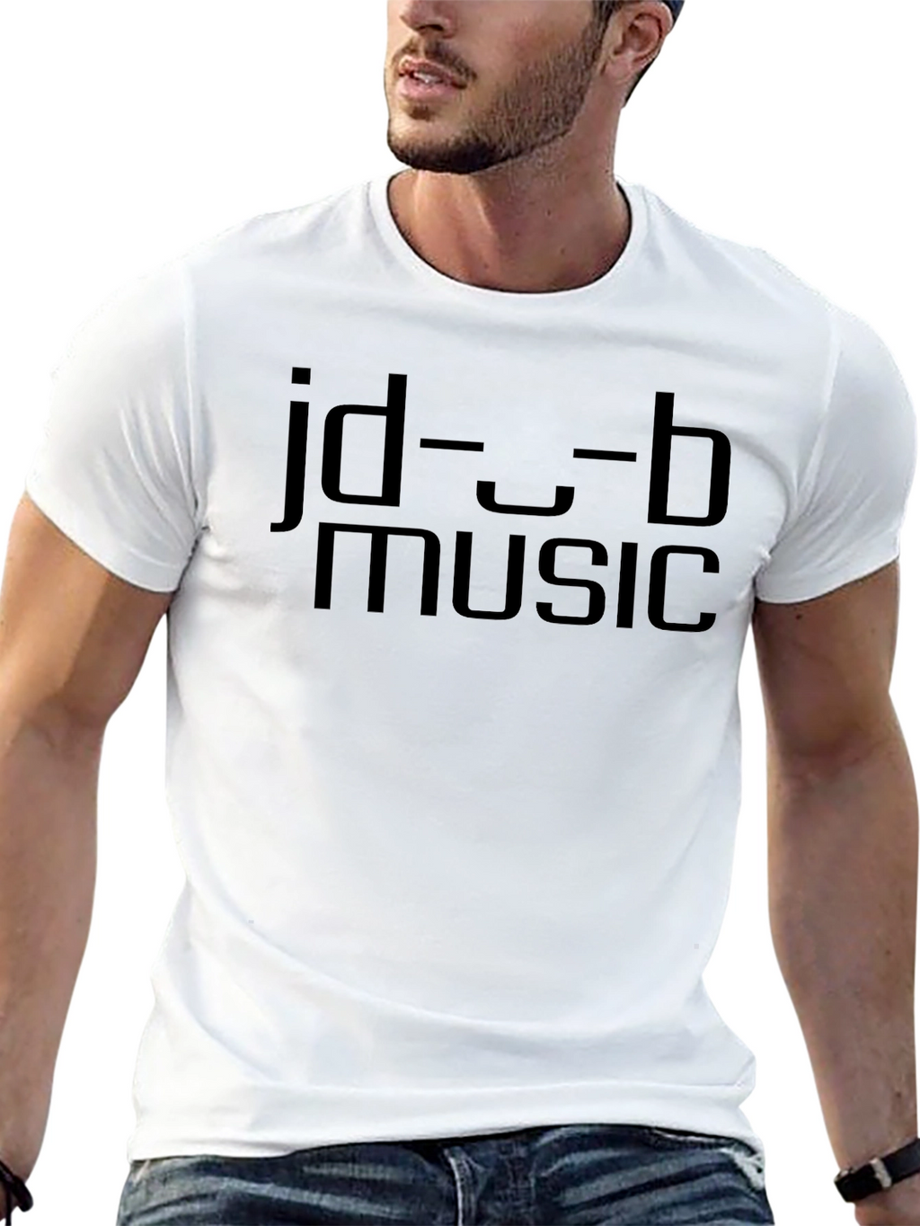 JD-B Music Black Graphic Tee
