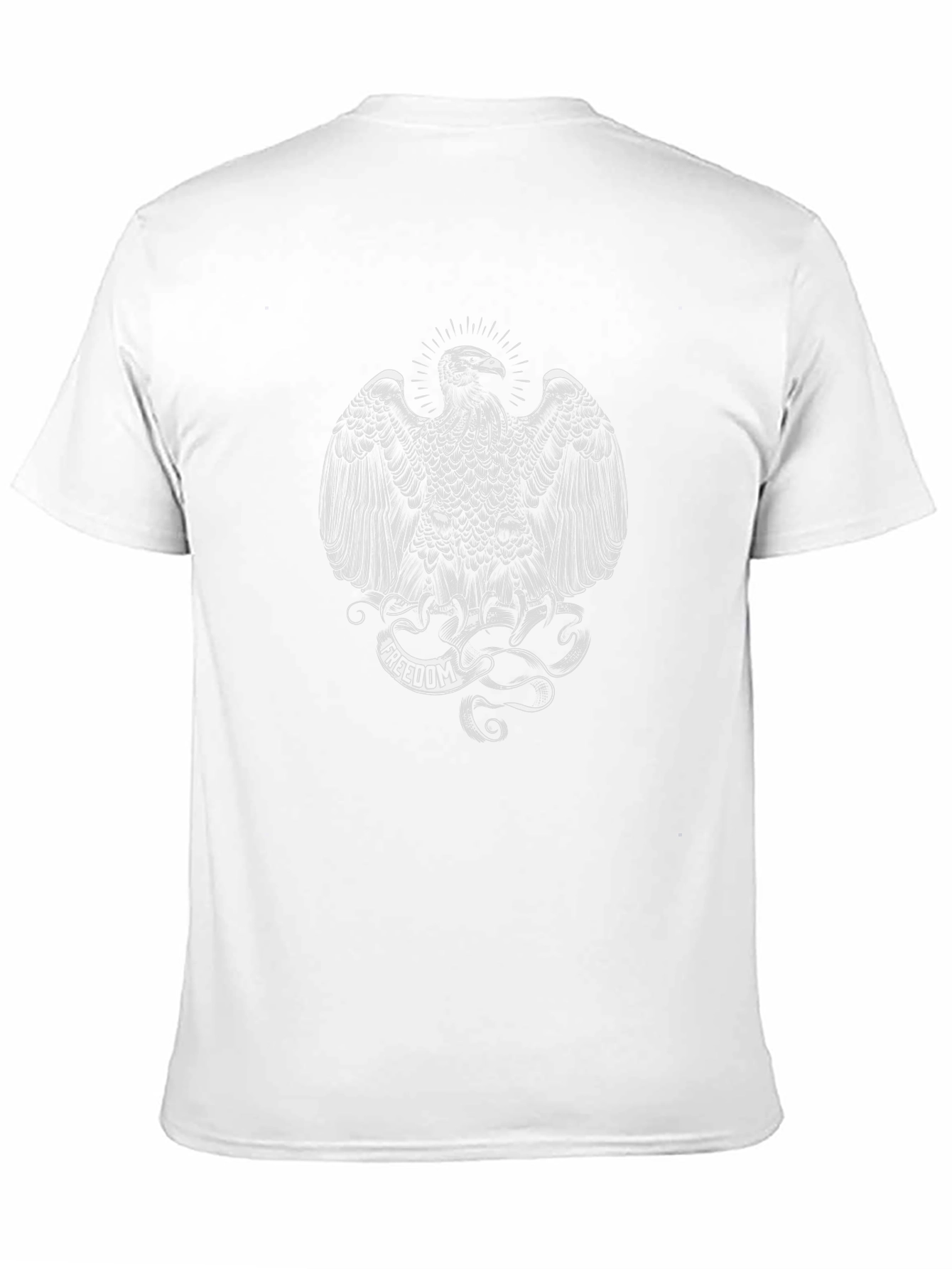 Eagle Freedom Graphic Black T-Shirt