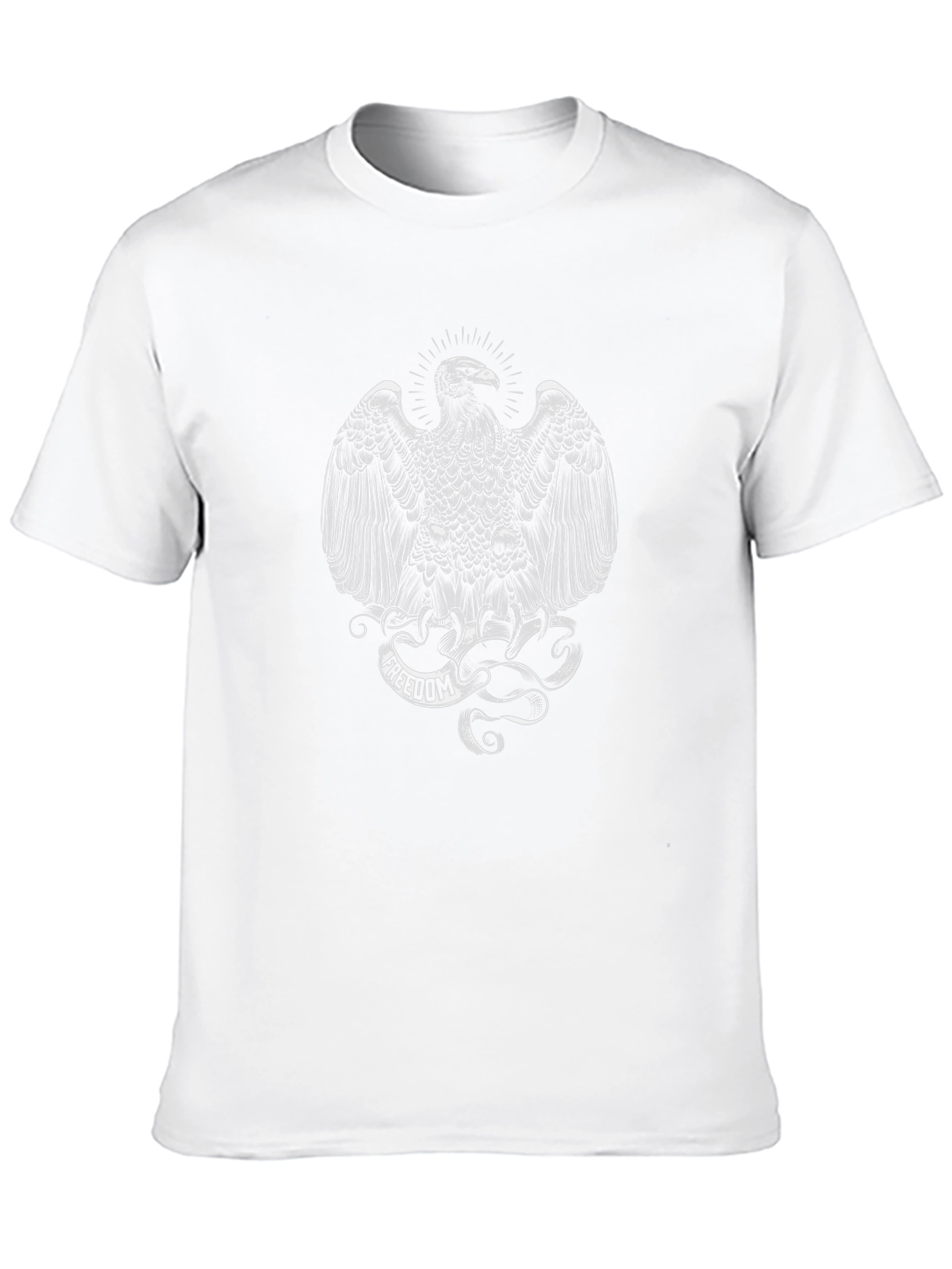 Eagle Freedom Graphic Black T-Shirt