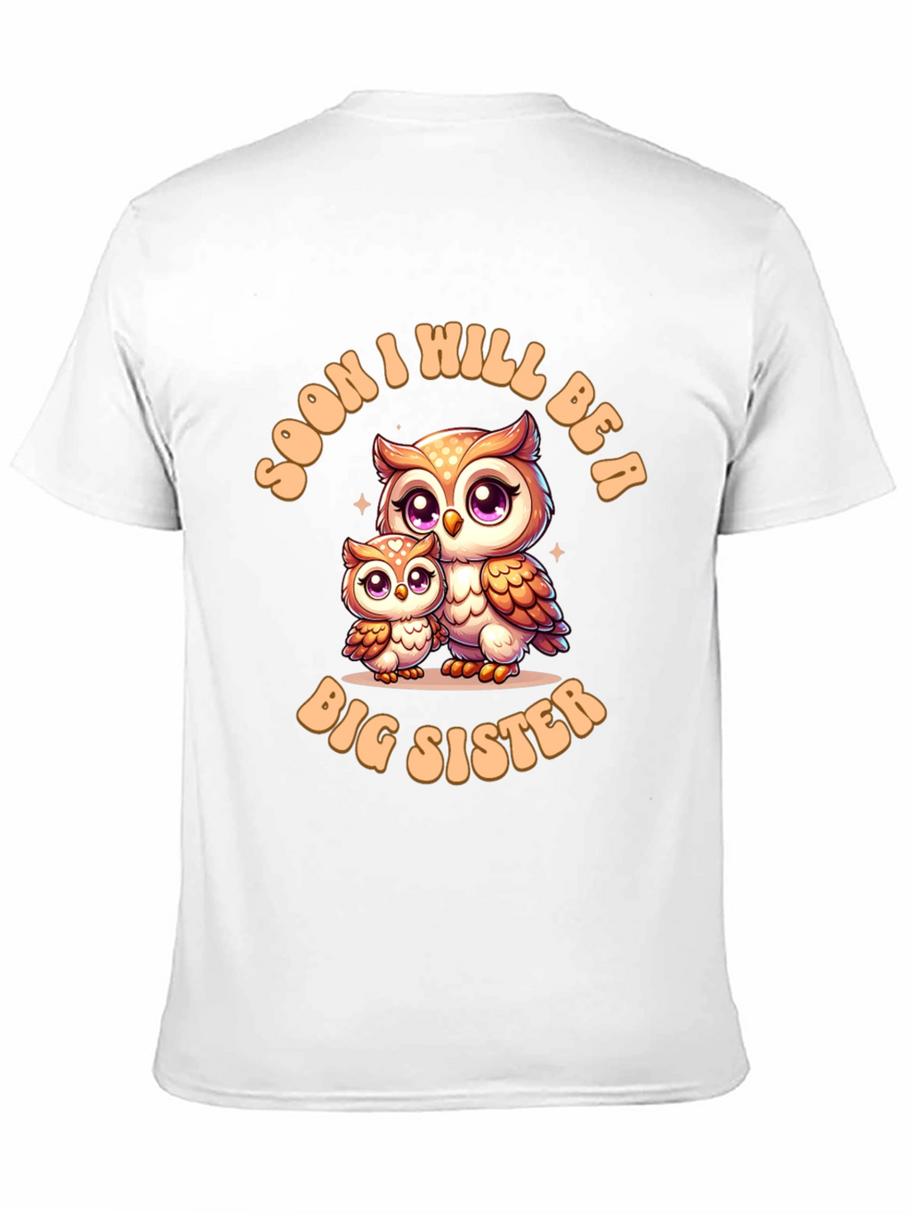 Soon I Will Be A Big Sister Owl T-Shirt