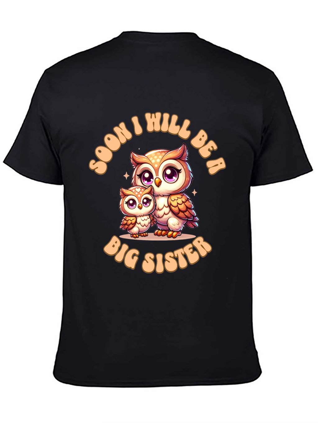 Soon I Will Be A Big Sister Owl T-Shirt