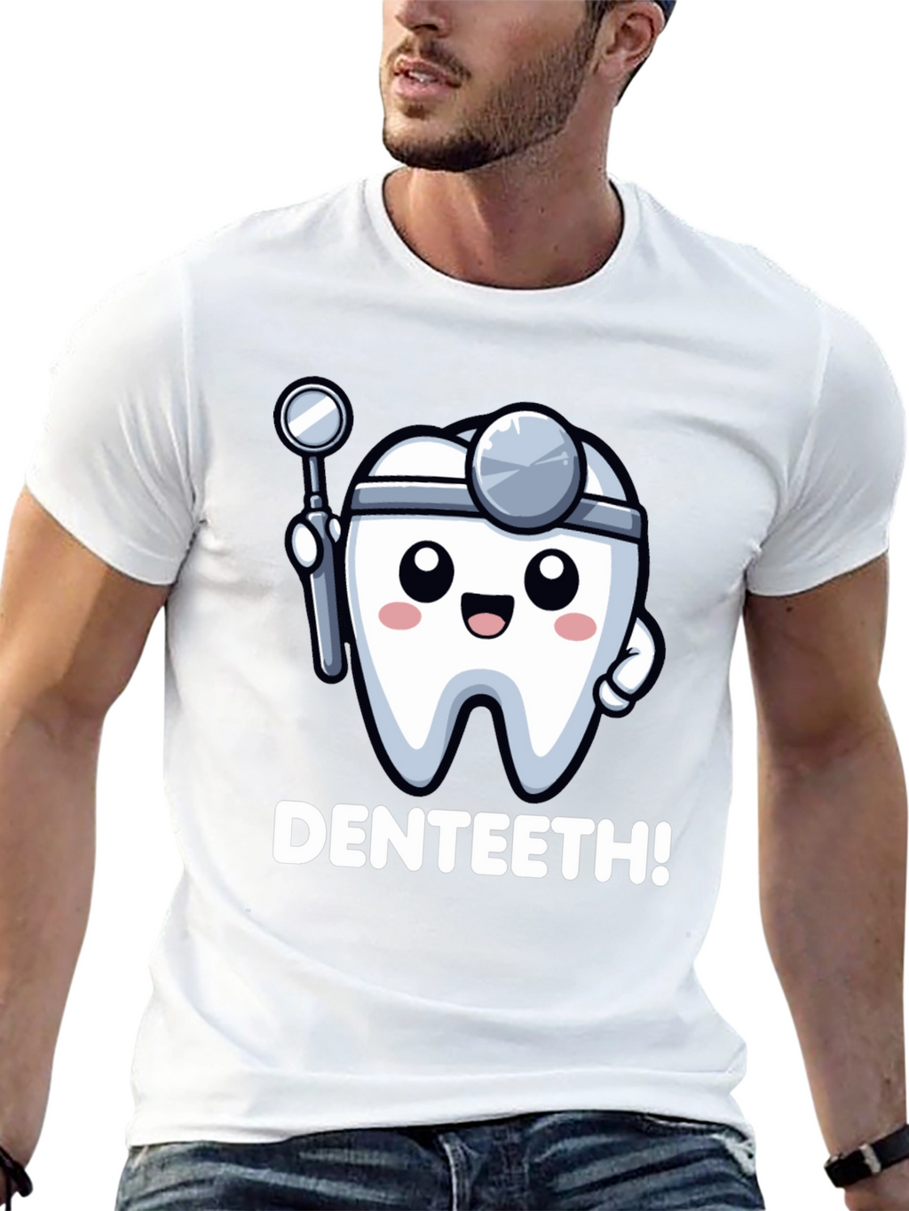 DENTEETH! Funny Dentist Cartoon T-Shirt