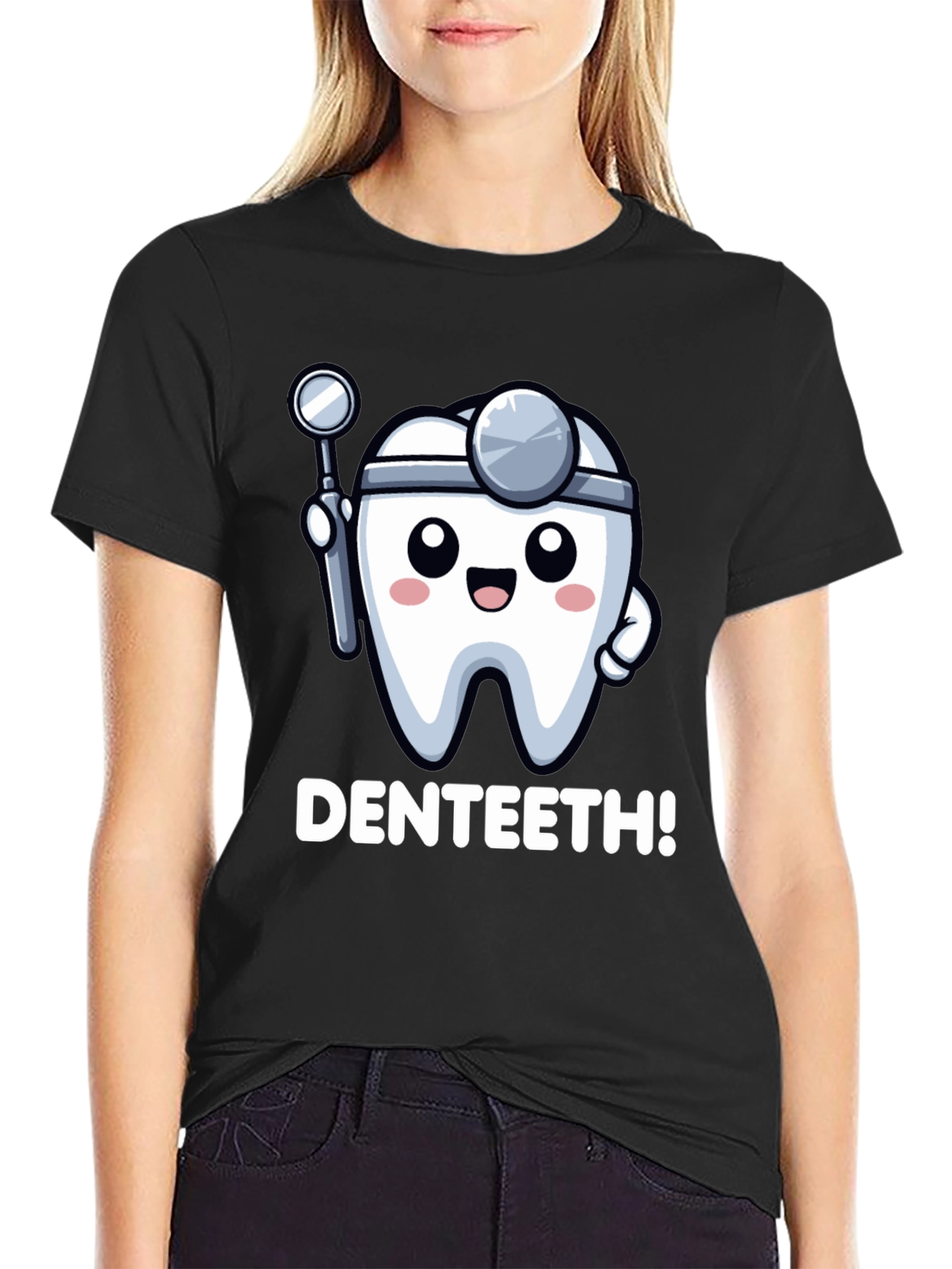 DENTEETH! Funny Dentist Cartoon T-Shirt