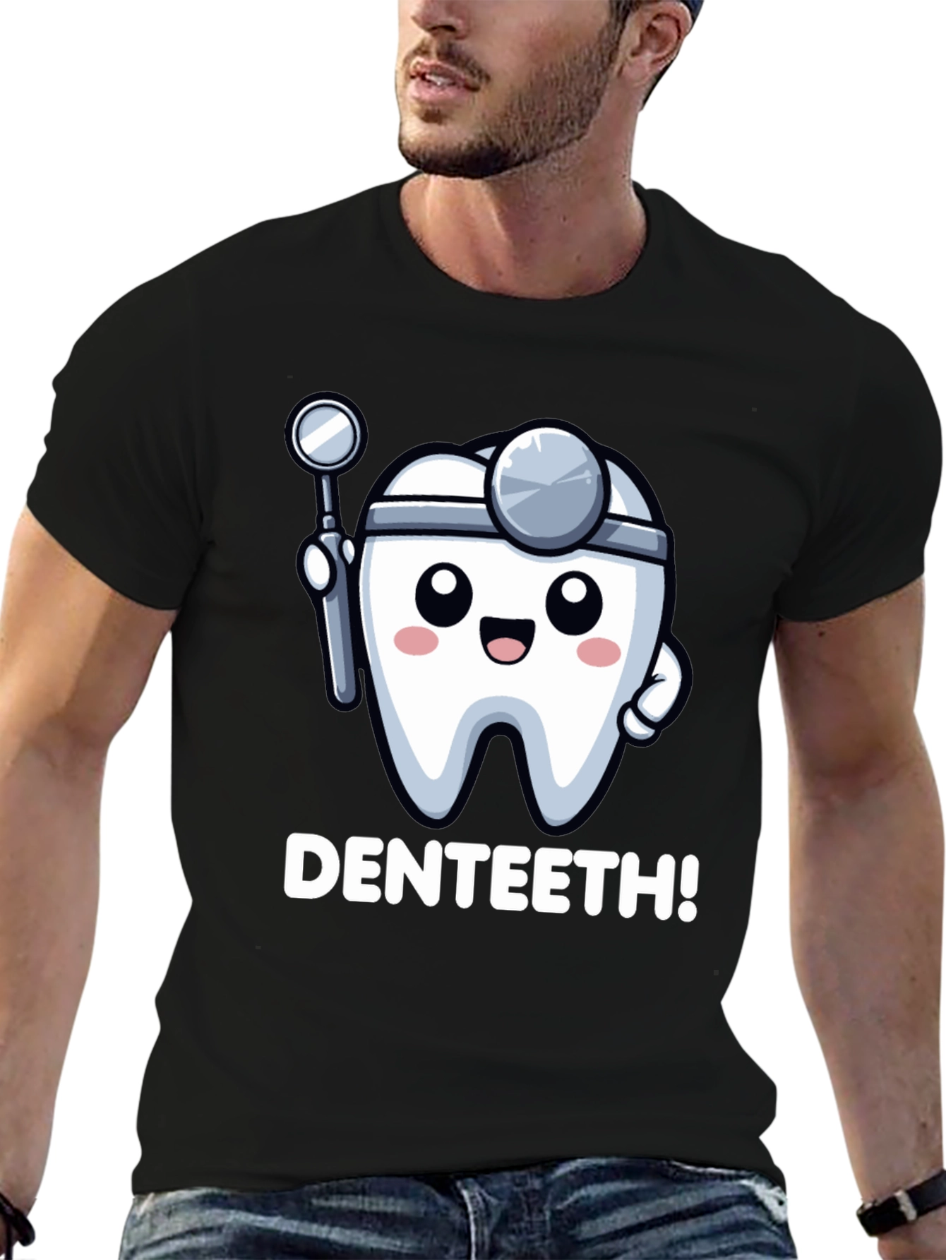 DENTEETH! Funny Dentist Cartoon T-Shirt