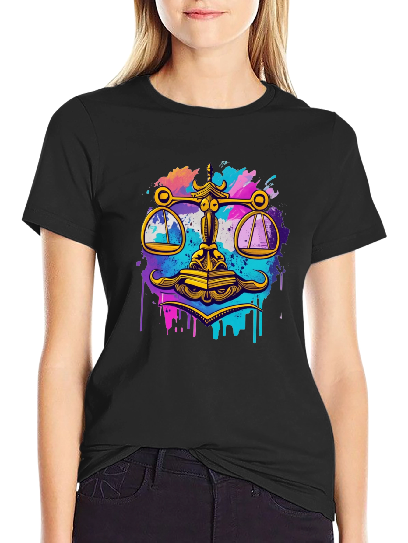 Libra Zodiac Graphic Tee