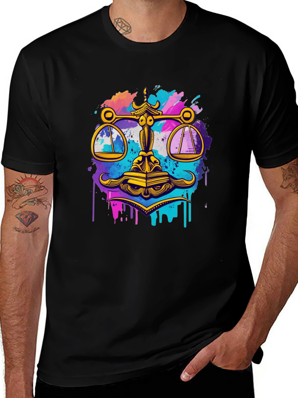 Libra Zodiac Graphic Tee