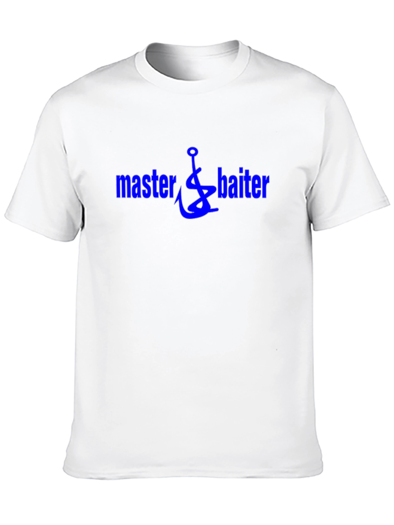 Master Baiter Black T-Shirt - Fishing Humor