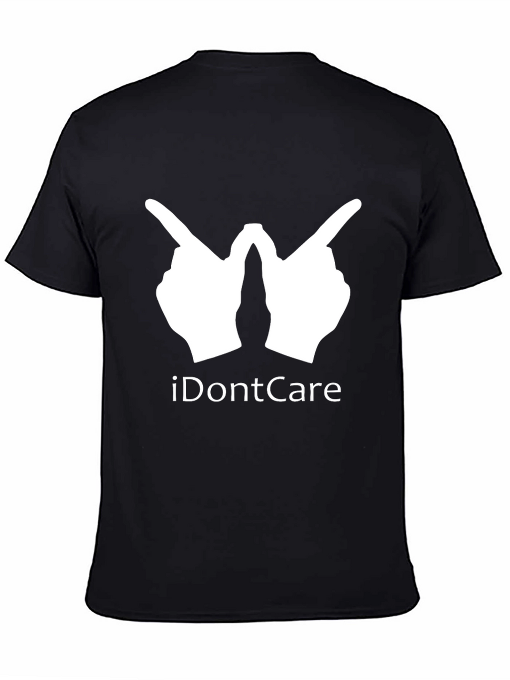 I Dont Care Gesture T-Shirt