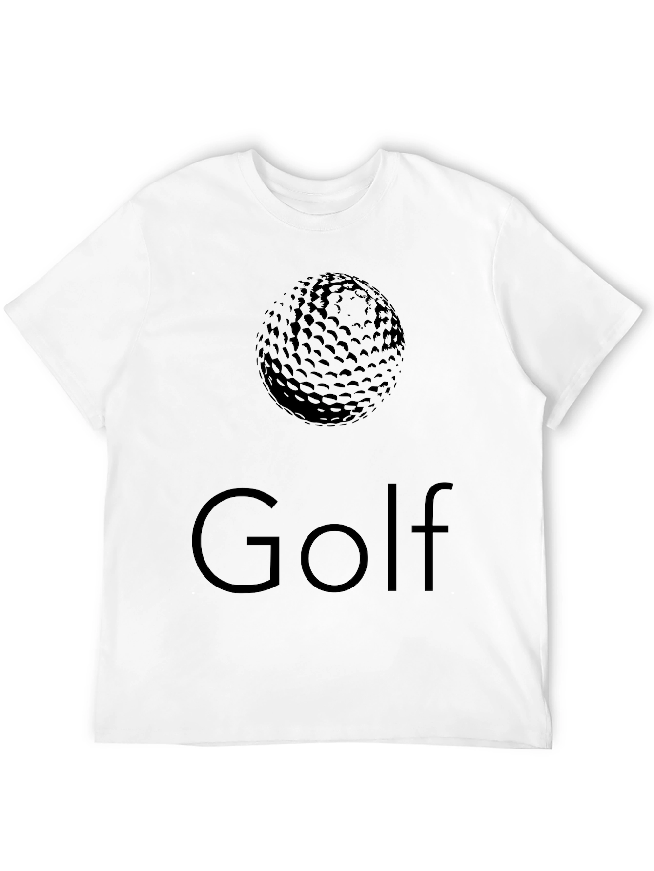 Golf Ball Graphic Tee - Classic Comfort