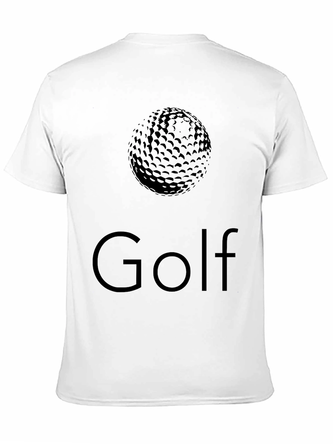 Golf Ball Graphic Tee - Classic Comfort