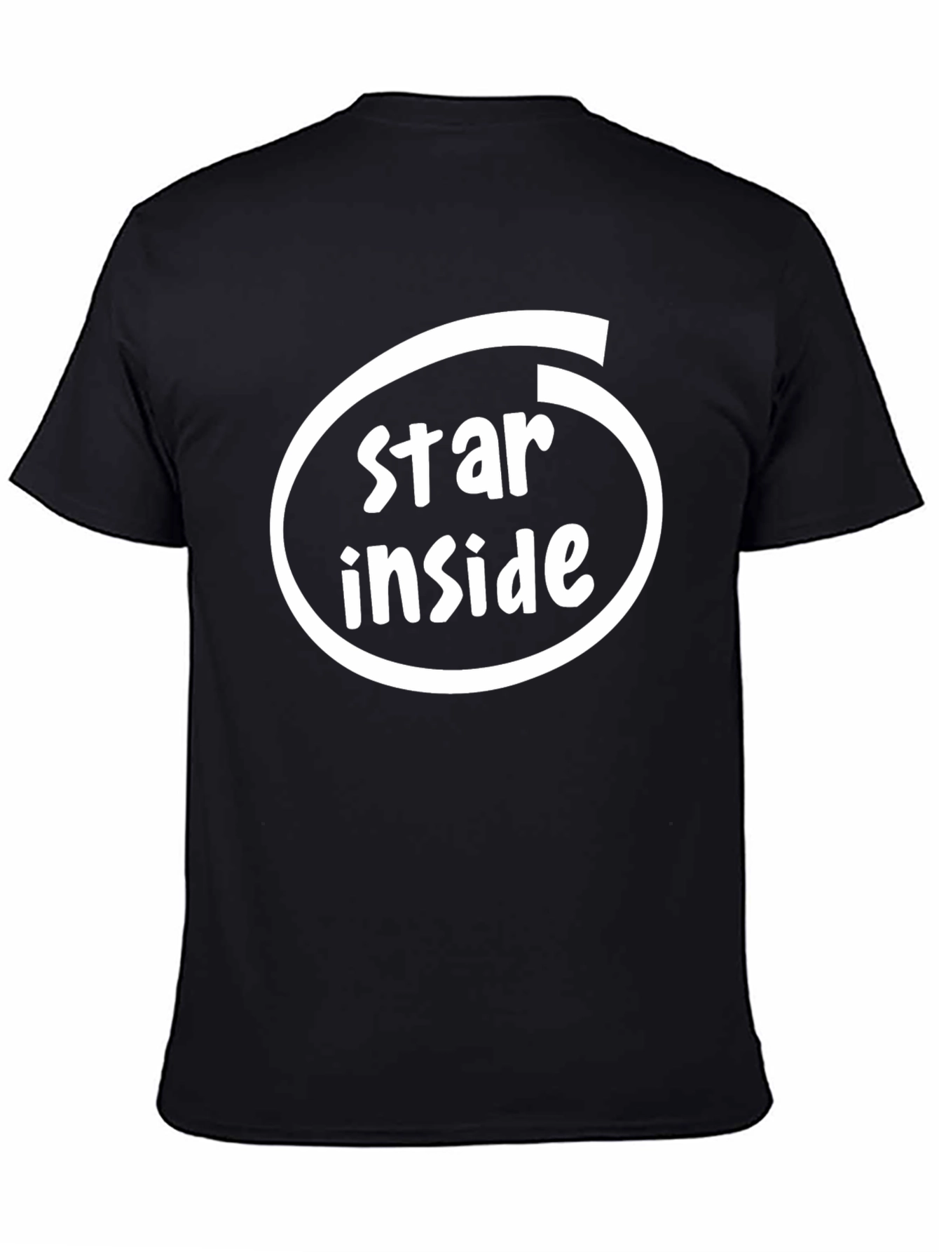 Star Inside Black T-Shirt