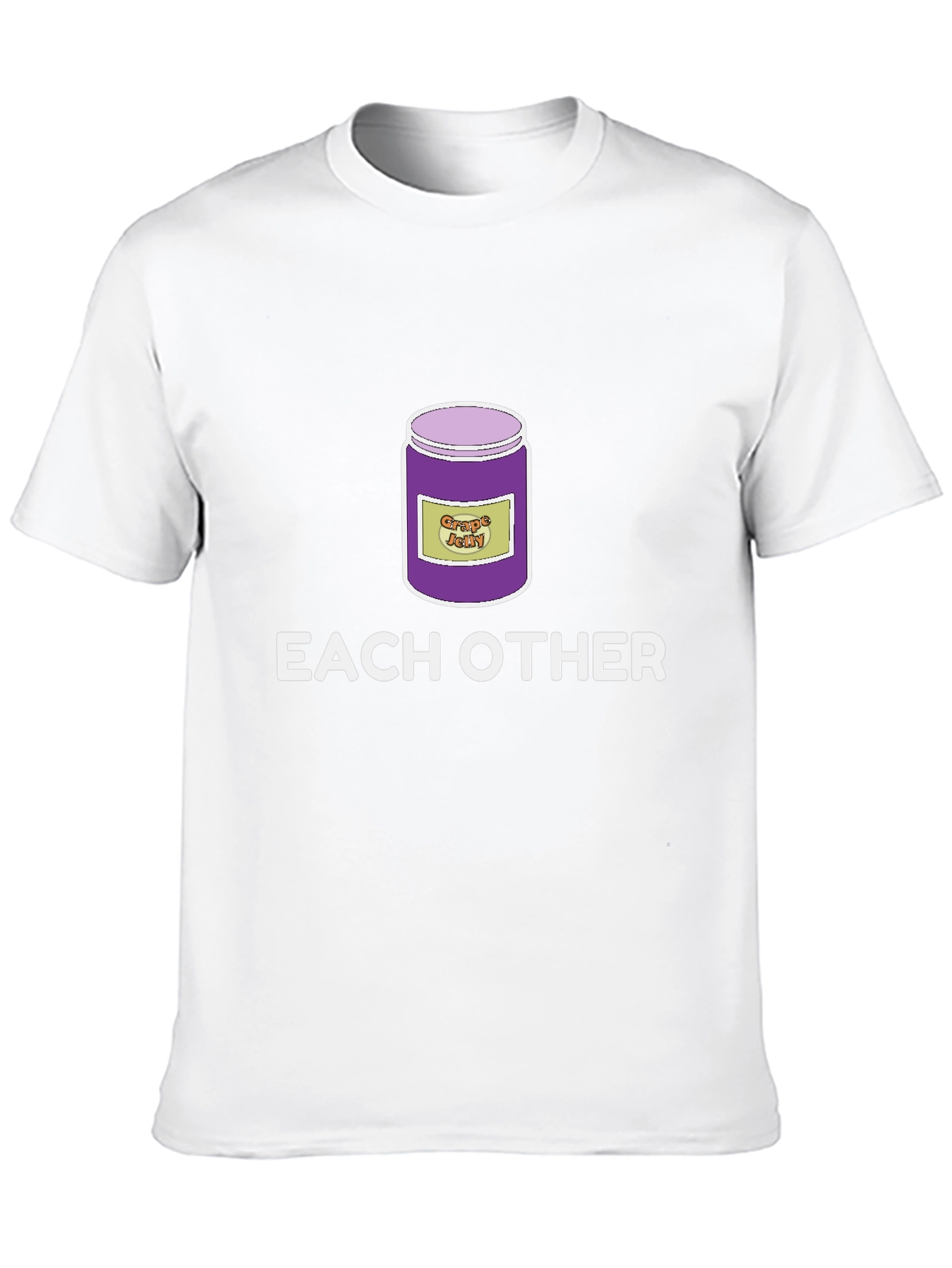 Funny Grape Jelly Pun T-Shirt - Each Other