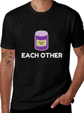 Funny Grape Jelly Pun T-Shirt - Each Other