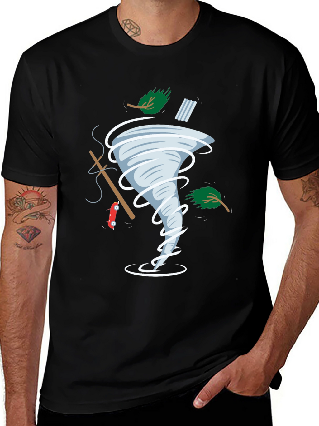Tornado T-Shirt - Whimsical Weather Tee