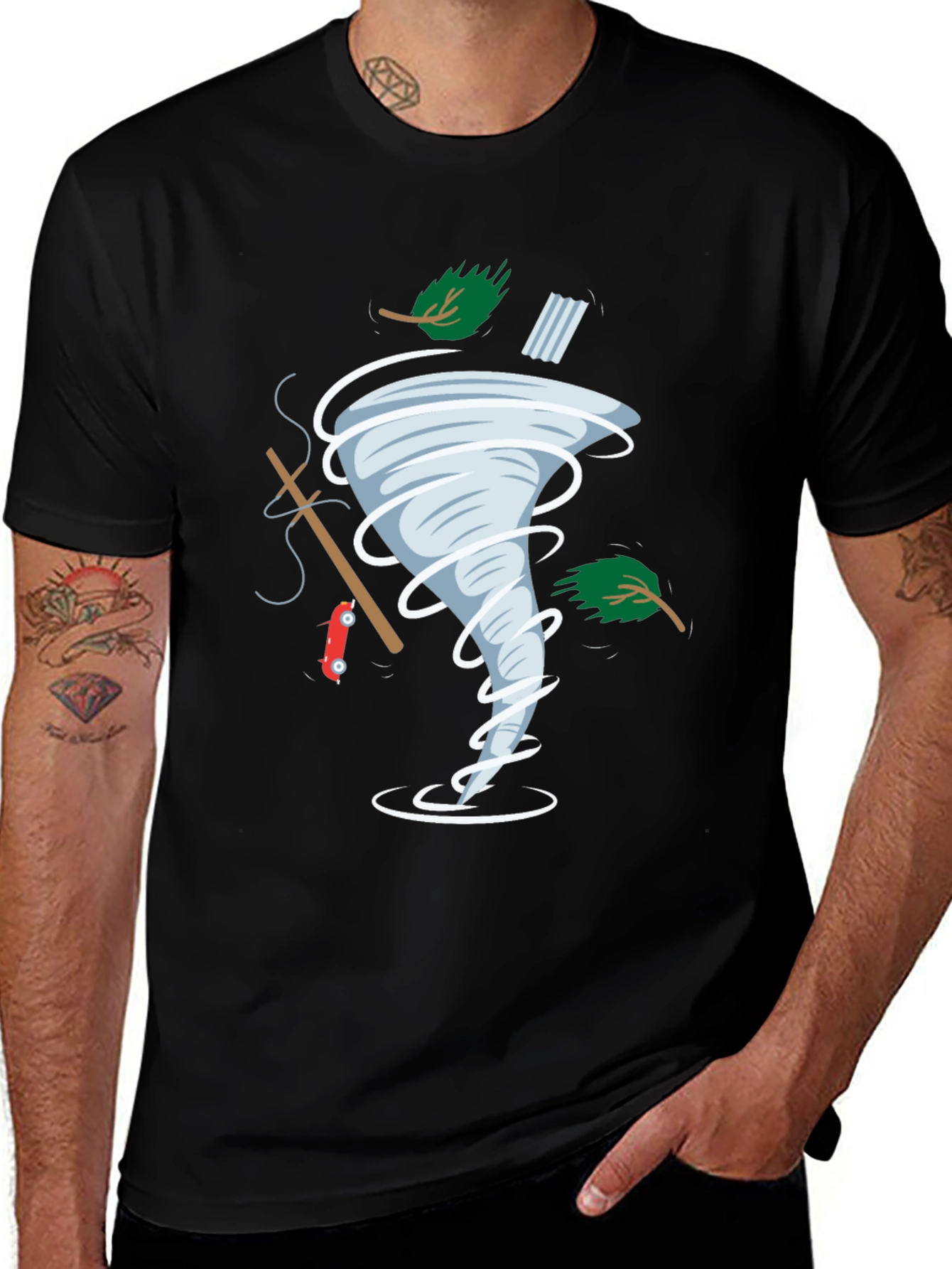 Tornado T-Shirt - Whimsical Weather Tee