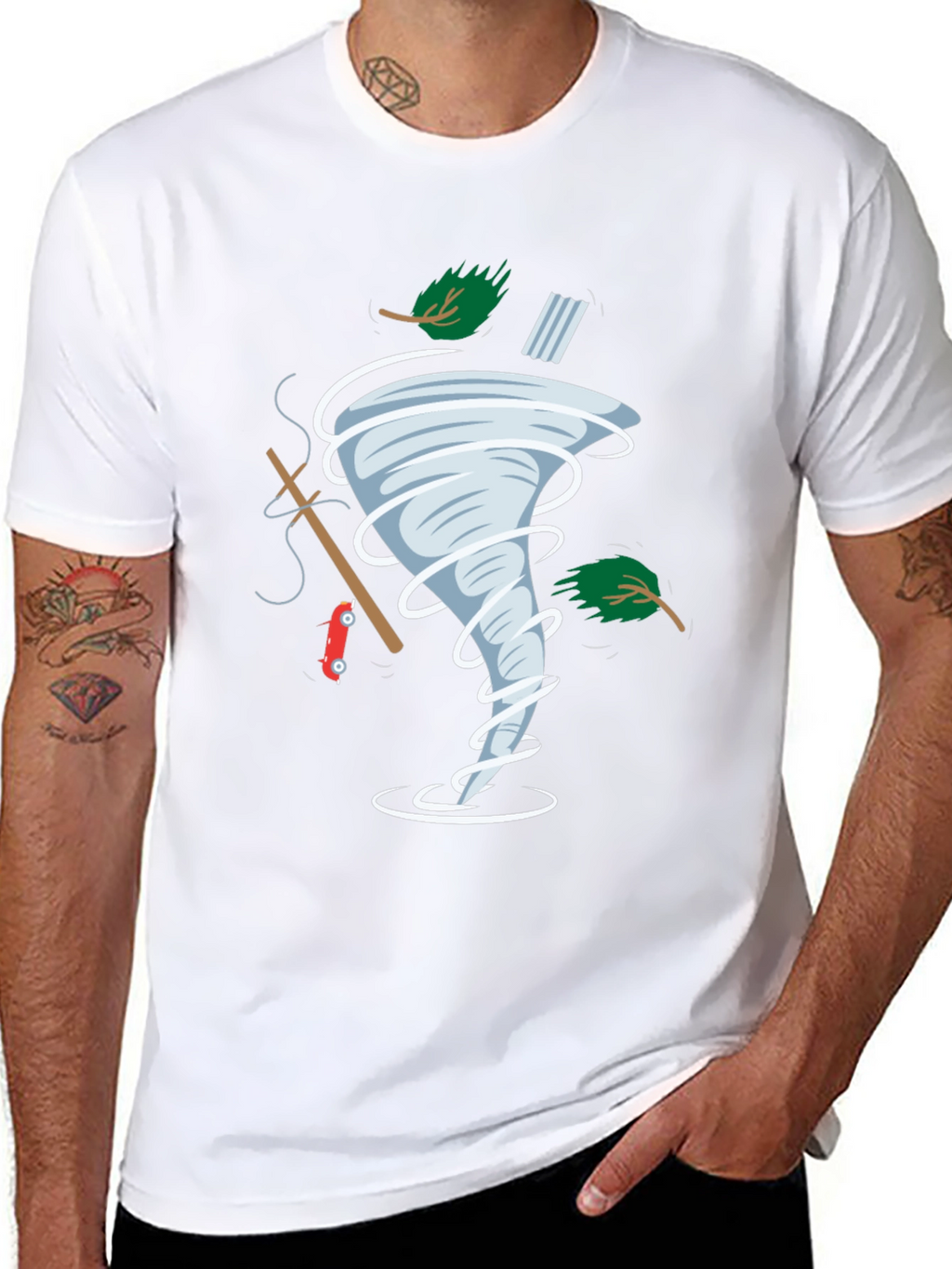 Tornado T-Shirt - Whimsical Weather Tee