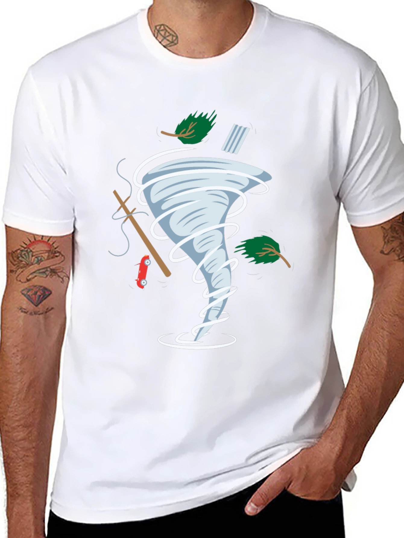 Tornado T-Shirt - Whimsical Weather Tee