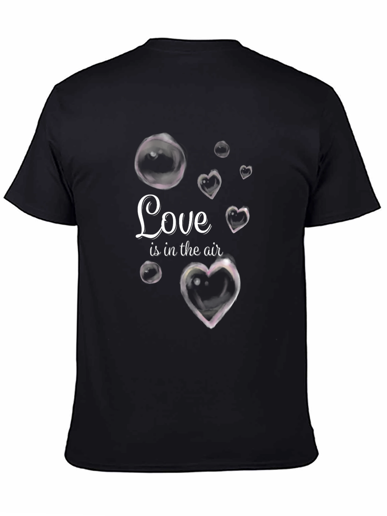 Love is in the Air T-Shirt - Romantic Heart Design